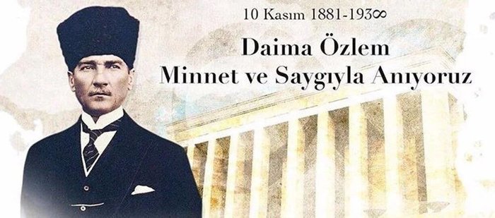 10 KASIM MESAJLARI | 10 Kasım resimli mesajları yeni, kısa, uzun, anlamlı, duygusal sosyal medya sözleri- Fenerbahçe