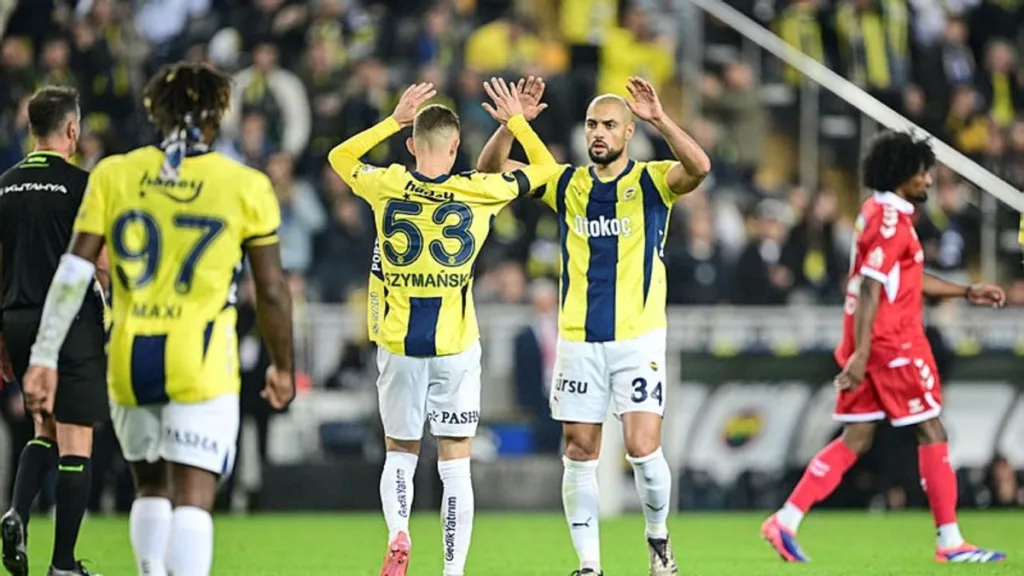 Amrabat'tan akıllara zarar gol! Füze gönderdi- Fenerbahçe