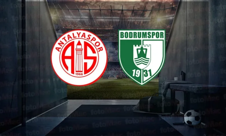 Antalyaspor - Bodrumspor maçı ne zaman, saat kaçta ve hangi kanalda canlı yayınlanacak? | Trendyol Süper Lig- Diğer Haberler