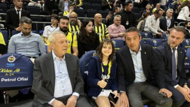 Aziz Yıldırım, Fenerbahçe Beko-Partizan maçını izledi- Fenerbahçe