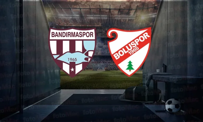 Bandırmaspor - Boluspor maçı ne zaman? Saat kaçta, hangi kanalda canlı yayınlanacak? | Trendyol 1. Lig- Diğer Haberler