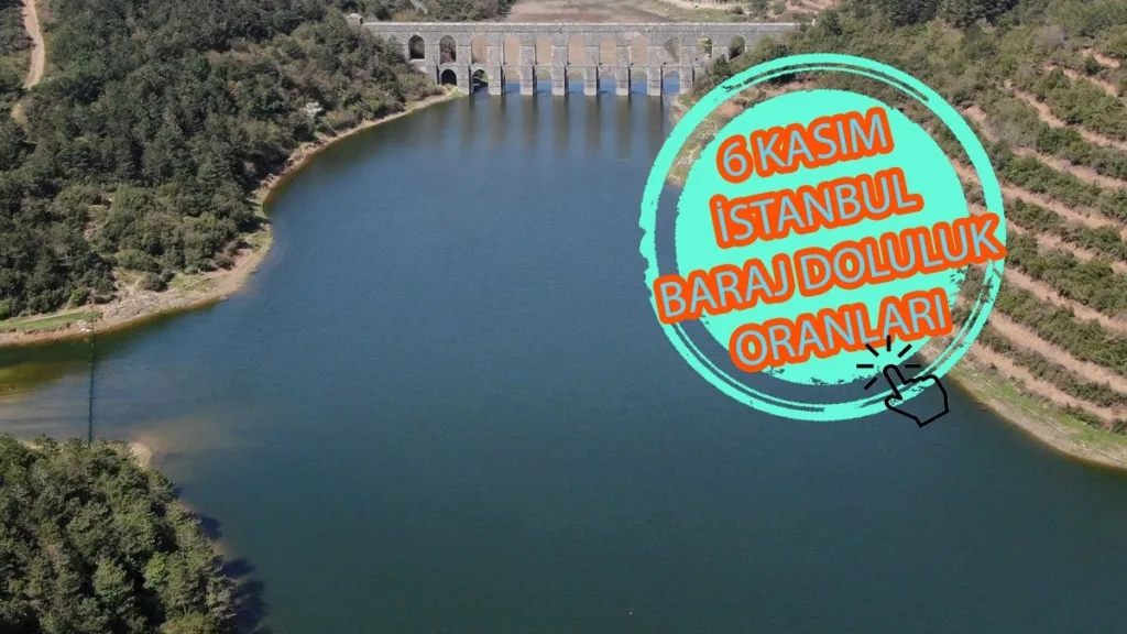 BARAJ DOLULUK ORANLARI - İstanbul baraj doluluk oranı İSKİ 6 Kasım rakamları- Diğer Haberler