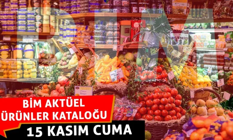 Bim aktüel katalog 15 Kasım | Bu Cuma Bim'de hangi ürünler indirimde?- Fenerbahçe