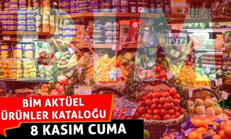 Bim aktüel katalog 8 Kasım | Bu Cuma Bim'de hangi ürünler indirimde?- Fenerbahçe