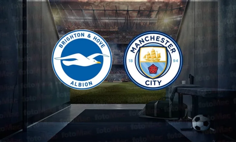 Brighton - Manchester City maçı ne zaman? Saat kaçta ve hangi kanalda canlı yayınlanacak? | İngiltere Premier Lig- Diğer Haberler