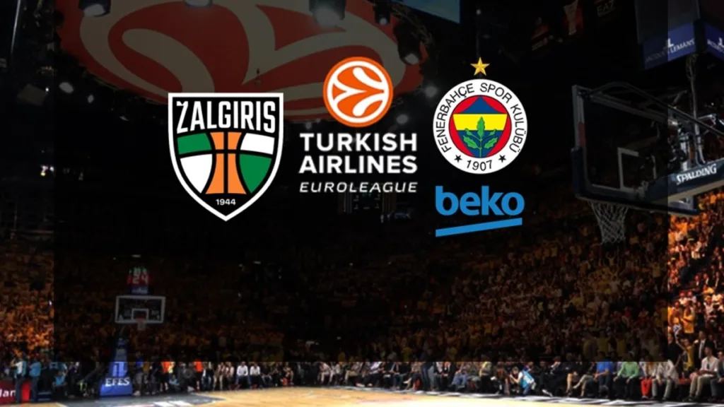 Euroleague'de Fenerbahçe Beko'nun Zalgiris Kaunas ile Mücadelesi- Basketbol