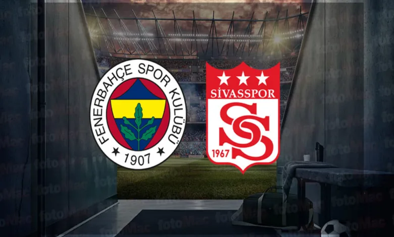 Fenerbahçe - Sivasspor maçı hangi kanalda, saat kaçta? | Fenerbahçe maçı canlı izle- Futbol