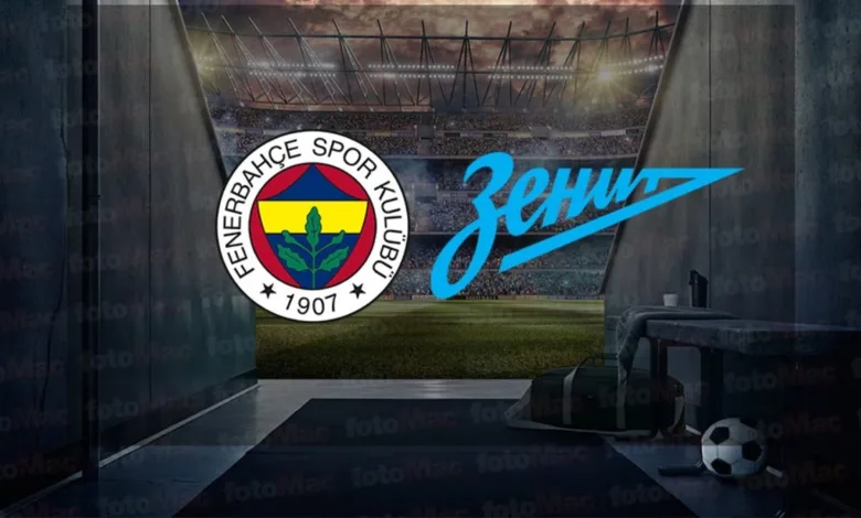 Fenerbahçe - Zenit hazırlık maçı saat kaçta ve hangi kanalda canlı yayınlanacak?- Diğer Haberler