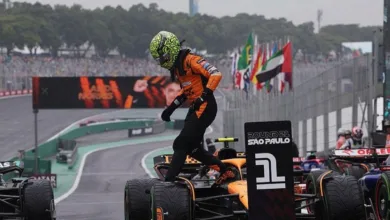 Formula 1 Brezilya Grand Prix'sinde Lando Norris'in- Motor Yarışları