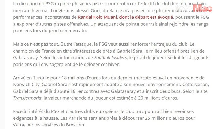 Galatasaray, Bodrum FK Maçına Hazırlanıyor ve Gabriel Sara'ya PSG Talip