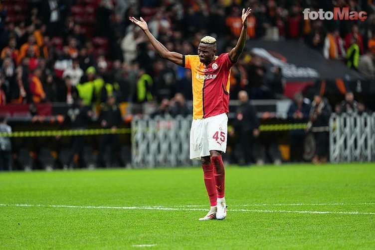 GALATASARAY HABERLERİ | Victor Osimhen'in transferi için ortalığı birbirine kattılar!- Futbol