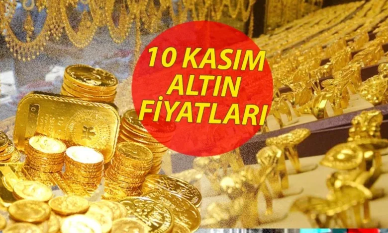 Gram altın fiyatları 10 Kasım 💰 | Çeyrek, Yarım, Tam, Külçe, Cumhuriyet Altını ne kadar? 1 Dolar kaç TL?- Futbol