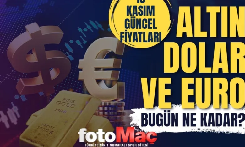 Gram altın fiyatları 13 Kasım 💰 | Çeyrek, Yarım, Tam, Külçe, Cumhuriyet Altını ne kadar? 1 Dolar kaç TL?- Futbol