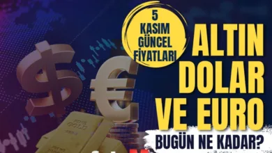 Gram altın fiyatları 5 Kasım 💰 | Çeyrek, Yarım, Tam, Külçe, Cumhuriyet Altını ne kadar? 1 Dolar kaç TL?- Fenerbahçe