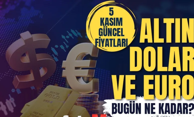 Gram altın fiyatları 5 Kasım 💰 | Çeyrek, Yarım, Tam, Külçe, Cumhuriyet Altını ne kadar? 1 Dolar kaç TL?- Futbol