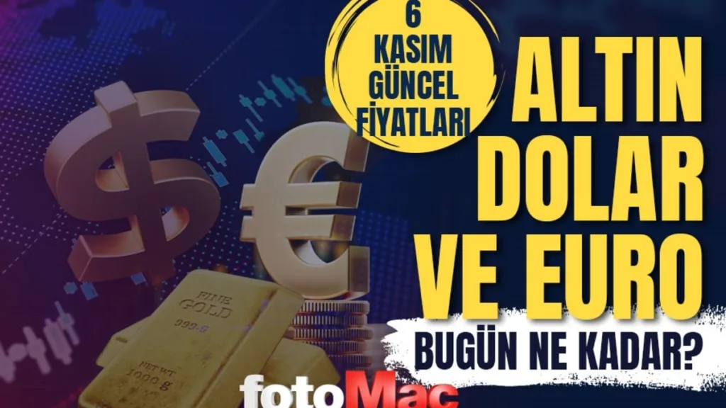 Gram altın fiyatları 6 Kasım 💰 | Çeyrek, Yarım, Tam, Külçe, Cumhuriyet Altını ne kadar? 1 Dolar kaç TL?- Diğer Haberler