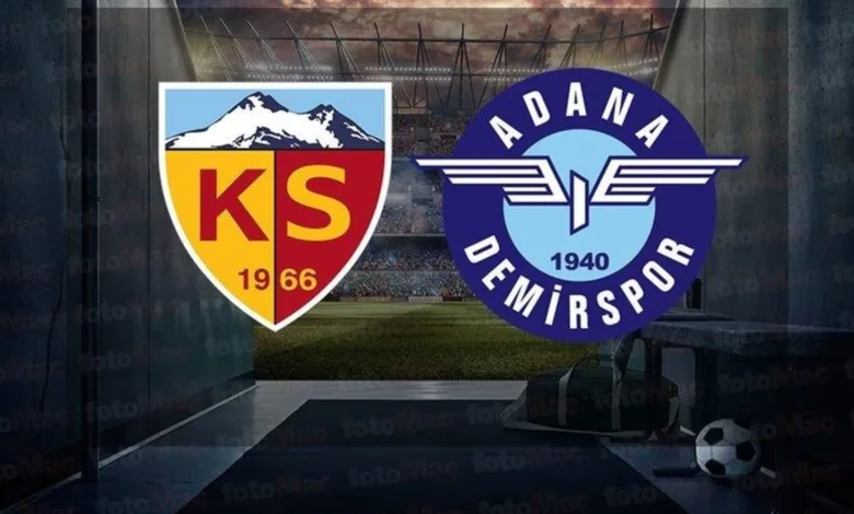 Kayserispor - Adana Demirspor maçı CANLI | Süper Lig canlı anlatım- Fenerbahçe