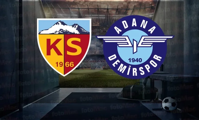 Kayserispor - Adana Demirspor maçı ne zaman, saat kaçta ve hangi kanalda canlı yayınlanacak? | Trendyol Süper Lig- Diğer Haberler