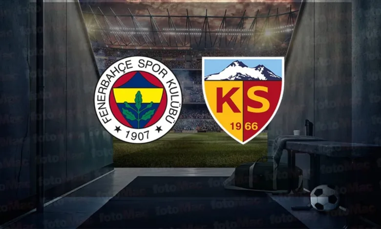 Kayserispor - Fenerbahçe maçı ne zaman? Fenerbahçe maçı ne zaman, hangi gün, saat kaçta?- Fenerbahçe