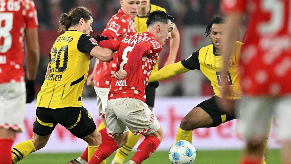 Mainz 3-1 Borussia Dortmund (MAÇ SONUCU - ÖZET) | Nuri Şahin'in Dortmund'u deplasmanda mağlup- Almanya Bundesliga