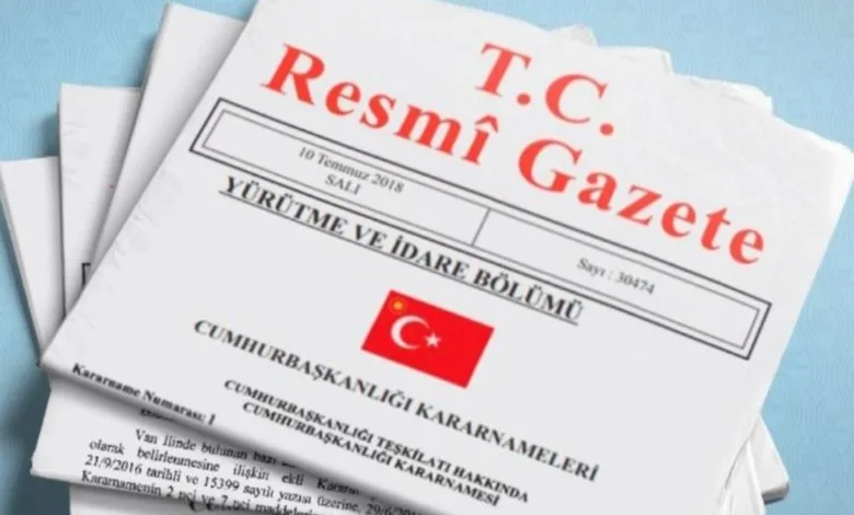 Resmi Gazete'de bugün 📰 3 Kasım Pazar 2024 Resmi Gazete kararları- Fenerbahçe