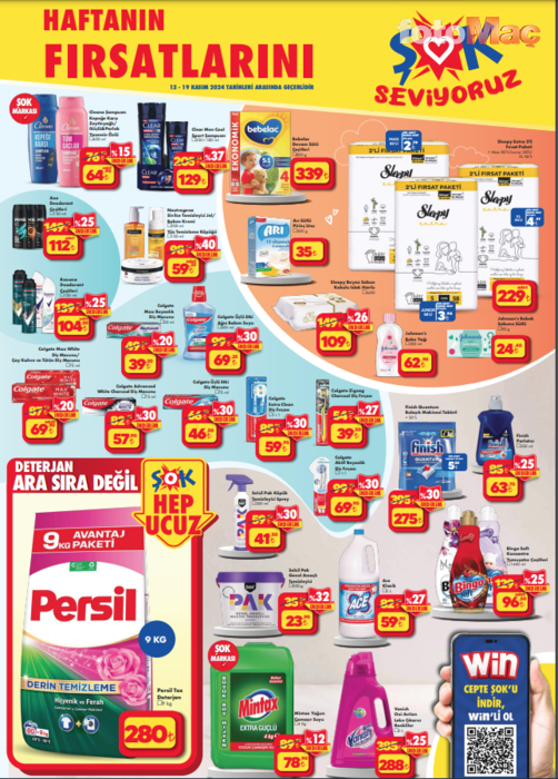 ŞOK ÇARŞAMBA FIRSATLARI | 13 - 19 Kasım ŞOK indirimli aktüel ürünler listesi- Futbol