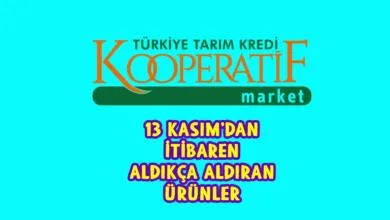 TARIM KREDİ KASIM İNDİRİMİ | 13 Kasım Tarım Kredi Market kataloğu- Diğer Haberler