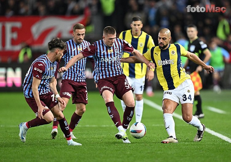 TFF'den Trabzonspor-Fenerbahçe maçı sonrası flaş karar!- Futbol