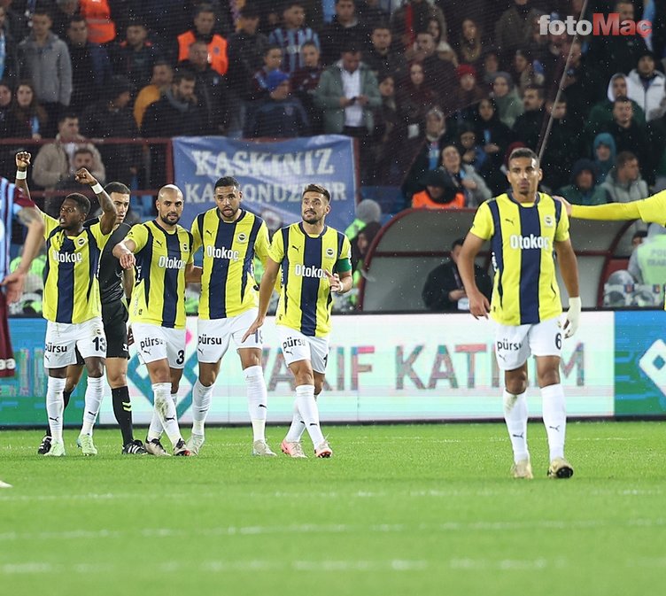 TFF'den Trabzonspor-Fenerbahçe maçı sonrası flaş karar!- Futbol