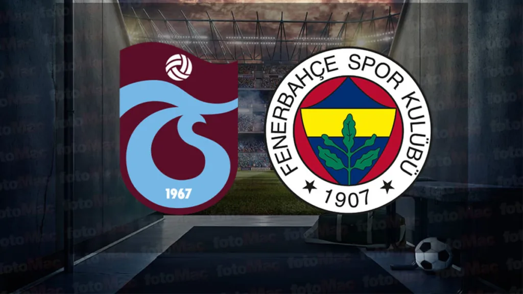 Trabzonspor - Fenerbahçe maçı canlı hangi kanalda, saat kaçta? Trabzonspor - Fenerbahçe maçı yayın bilgileri!- Ligler