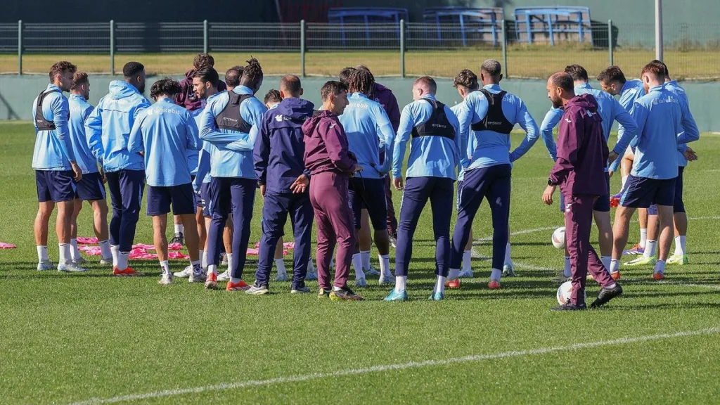 Trabzonspor'da Çaykur Rizespor maçı hazırlıkları- Trabzonspor