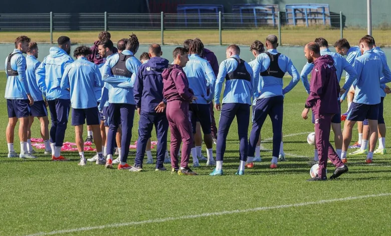 Trabzonspor'da Çaykur Rizespor maçı hazırlıkları- Fenerbahçe