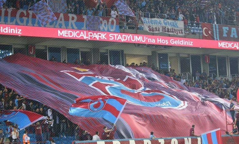 Trabzonspor'dan Fenerbahçe maçı öncesi mükemmel koreografi!- Trabzonspor