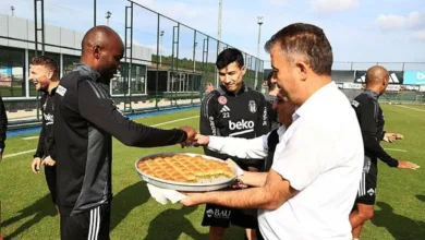 Yönetimden baklavalı ziyaret- Futbol