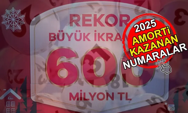 Milli Piyango amorti kazanan numaralar 2025 | MPİ büyük ikramiye amorti numaraları- Futbol