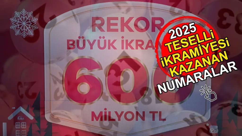 Milli Piyango teselli ikramiyesi kazanan numaralar 2025 | MPİ büyük ikramiye teselli ikramiyesi ne kadar, kaç TL?- Diğer Haberler