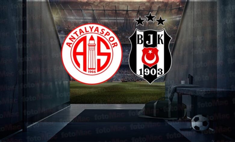 Antalyaspor - Beşiktaş CANLI İZLE | Onvo Antalyaspor - Beşiktaş maçı ne zaman, saat kaçta ve hangi kanalda?- Ligler