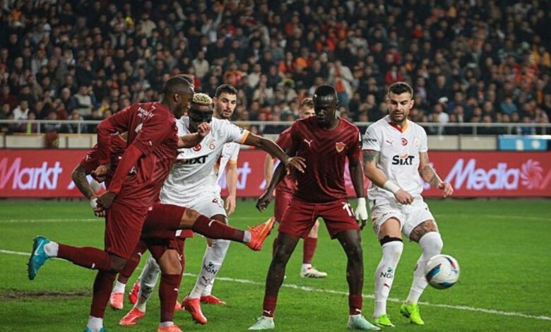 Atakaş Hatayspor - Galatasaray maçında penaltı kararı!- Futbol