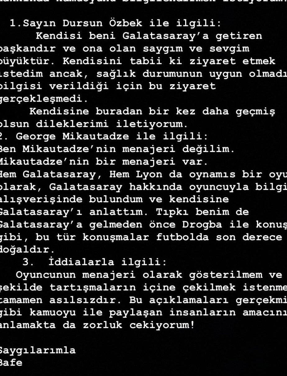 Bafetimbi Gomis'ten menajerlik iddialarına yanıt: "Ben Mikautadze'nin menajeri değilim"- Futbol