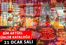 BİM aktüel kataloğu 21 Ocak Salı | Bu salı Bim'de indirimli ürünler!- Fenerbahçe