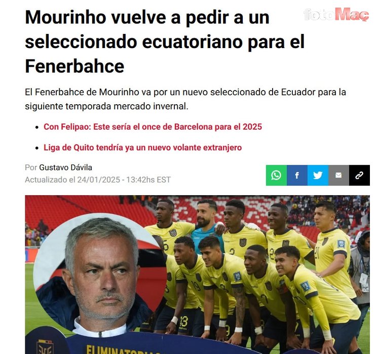 Fenerbahçe Angelo Preciado için harekete geçti!- Fenerbahçe