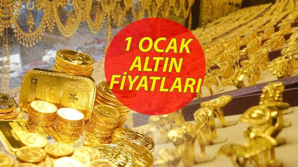 Gram altın fiyatları 1 Ocak 💰 | Çeyrek, Yarım, Tam, Külçe, Cumhuriyet Altını ne kadar? 1 Dolar kaç TL?- Diğer Haberler