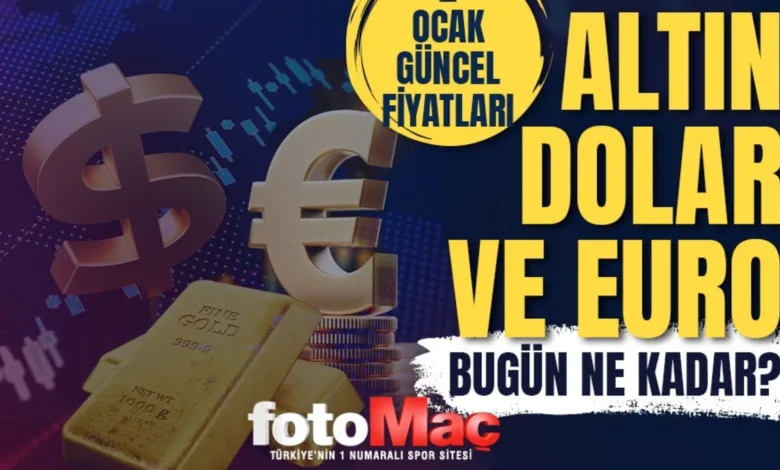 Gram altın fiyatları 2 Ocak 💰 | Çeyrek, Yarım, Tam, Külçe, Cumhuriyet Altını ne kadar? 1 Dolar kaç TL?- Futbol