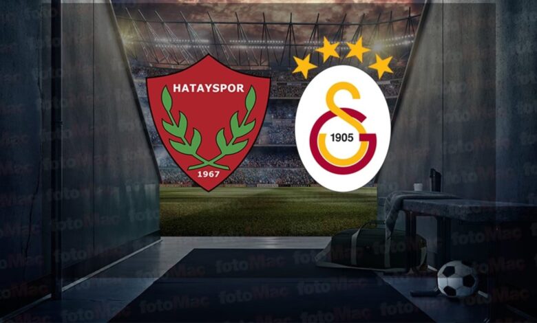 Hatayspor - Galatasaray CANLI | Atakaş Hatayspor - Galatasaray maçı ne zaman? Saat kaçta ve hangi kanalda? (Trendyol Süper Lig)- Futbol