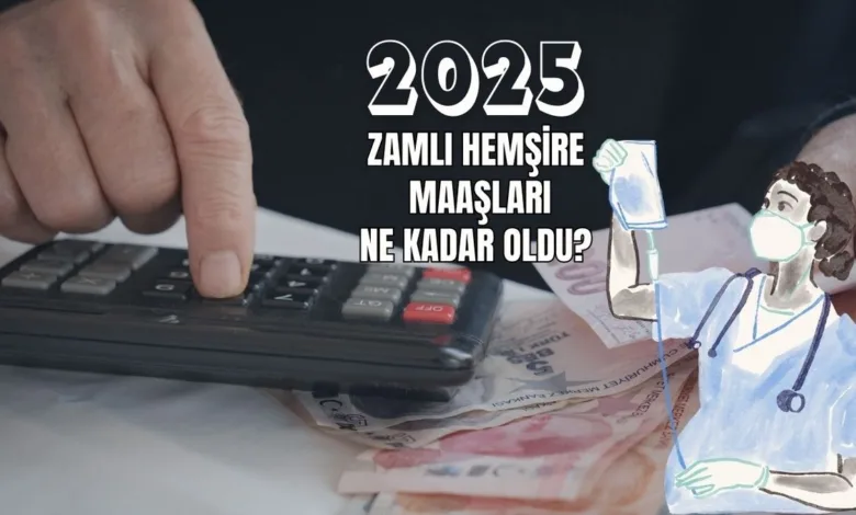 Hemşire maaşı ne kadar oldu 2025? | Hemşire, başhemşire zamlı maaşları- Diğer Haberler