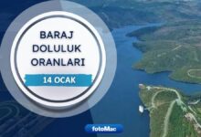 İstanbul barajları su seviyeleri - İSKİ 14 Ocak raporu- Rey Manaj