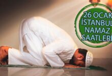 İstanbul namaz vakitleri: 26 Ocak 2025 ezan ve namaz saatleri- Fenerbahçe