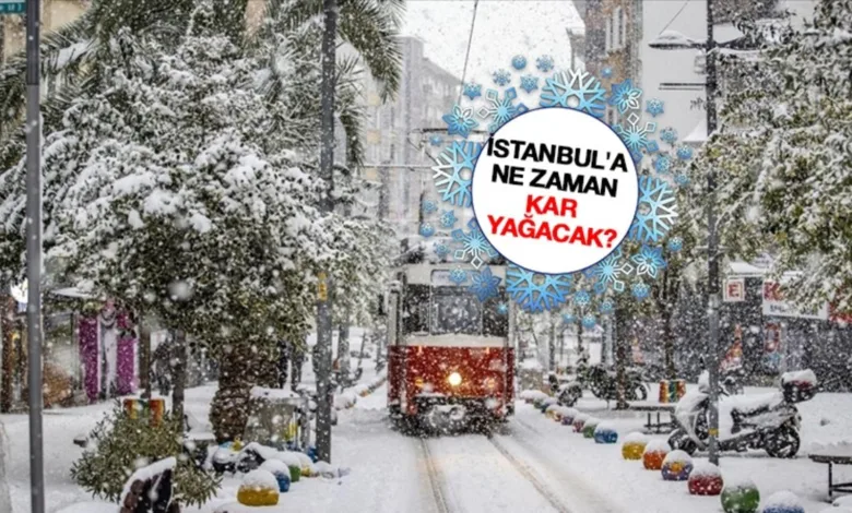 İstanbul'a kar yağacak mı? İstanbul'a ne zaman kar yağacak? | Meteoroloji hava durumu- Fenerbahçe