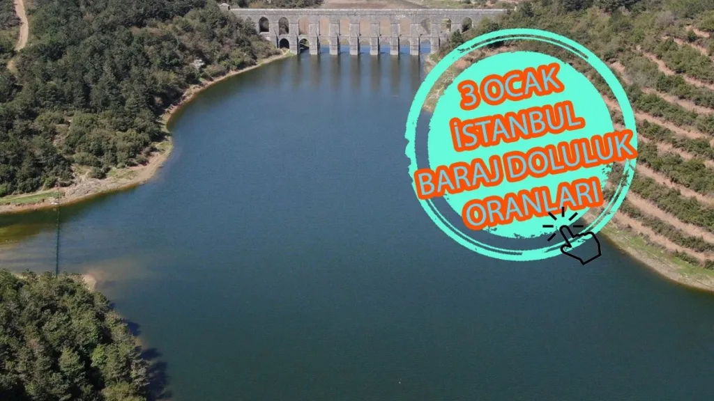 İstanbul'daki Baraj Doluluk Oranları (3 Ocak 2025)- Diğer Haberler