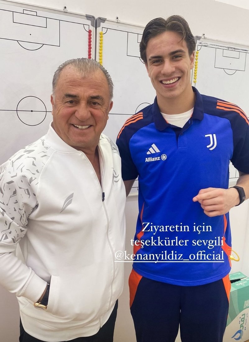 Kenan Yıldız'dan Fatih Terim'e ziyaret!- Futbol